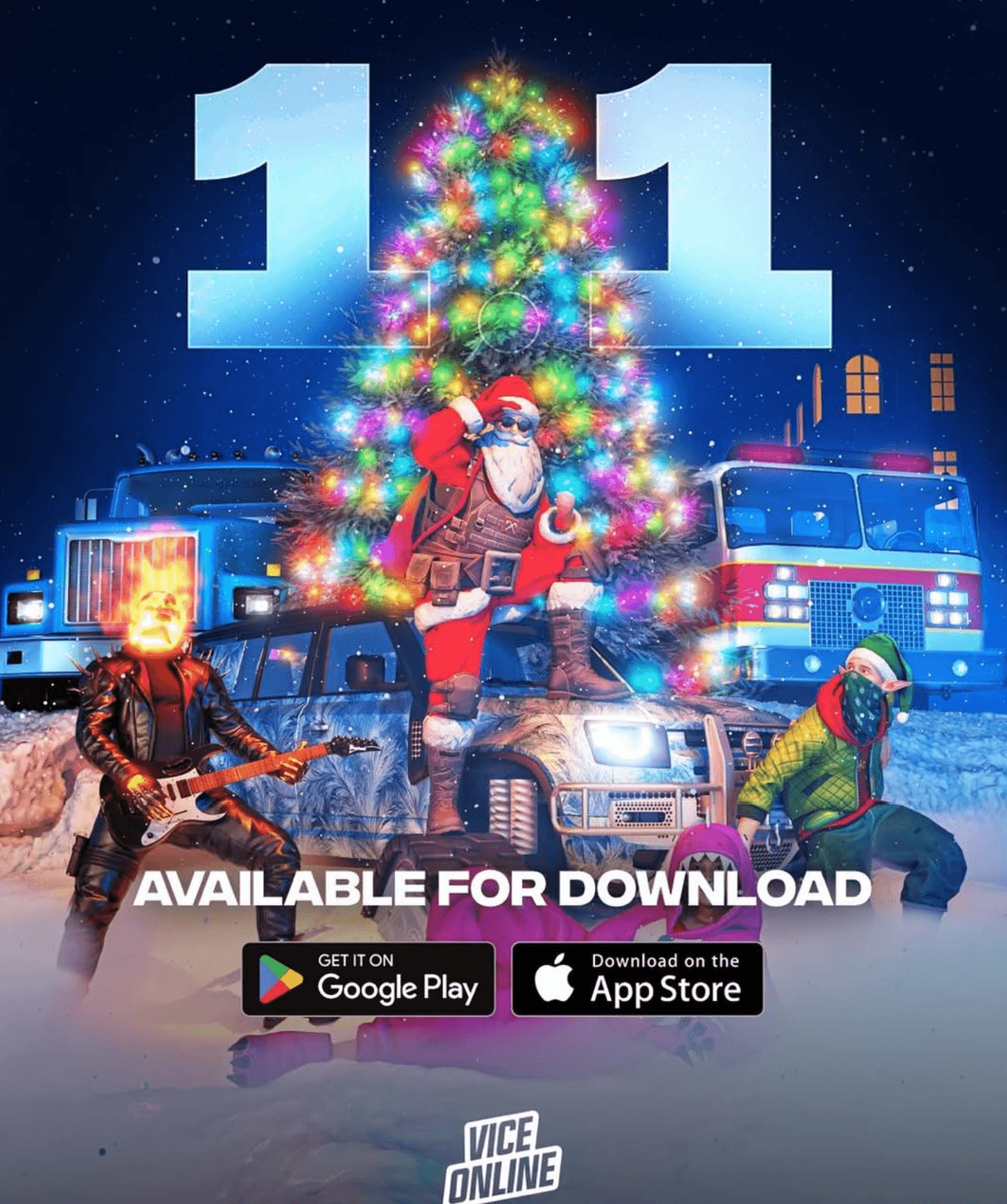 Release 1.1: Neue Jobs, Winter-Belohnungen & mehr ❄️🚀