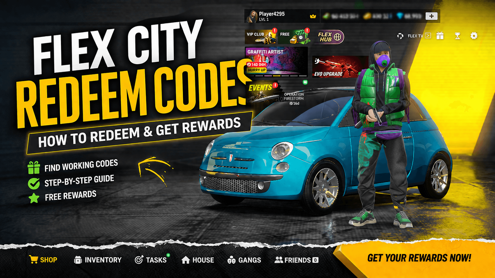 Codes de récompense Flex City : codes actifs et comment les utiliser