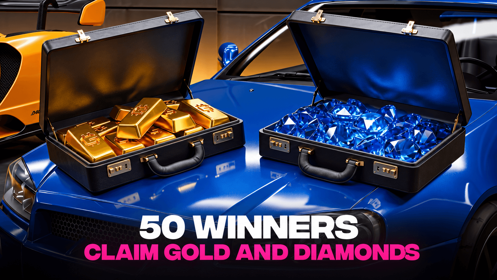 Premiile Garage Tour Contest cu Gold și Diamonds pentru 50 de câștigători în Flex City
