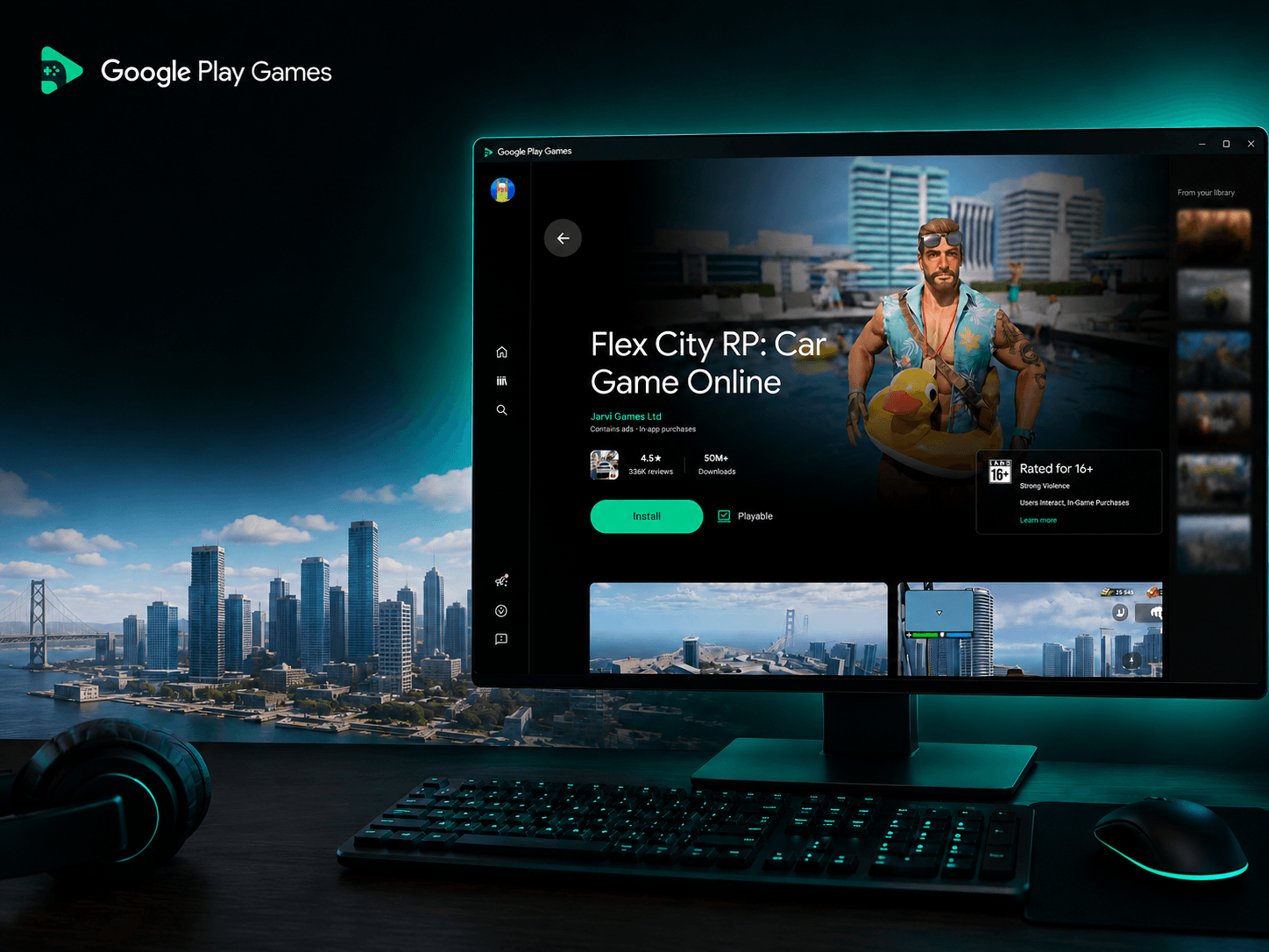Jak pobrać i grać w Flex City na PC