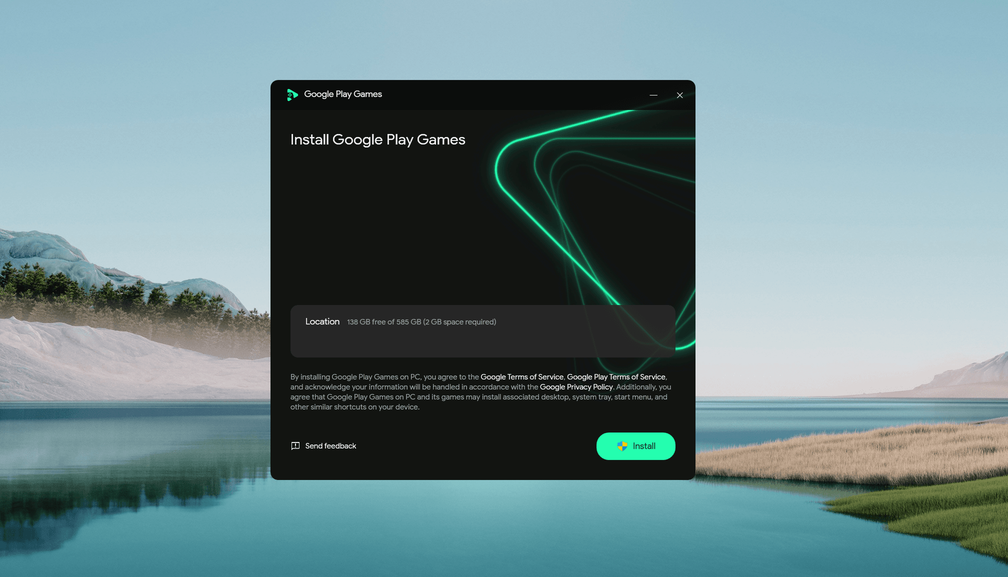 Instalator Google Play Games